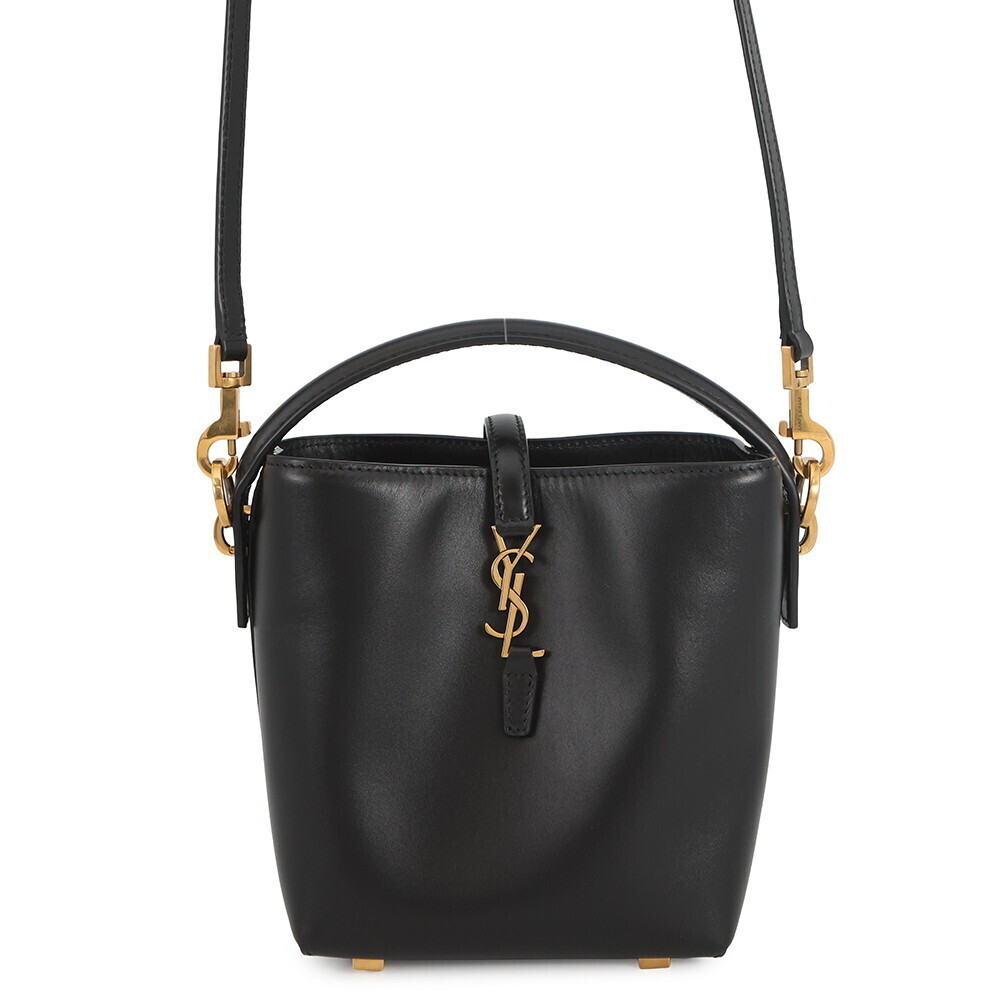 Saint Laurent Paris Handbag LE Bucket Bag Leather Black